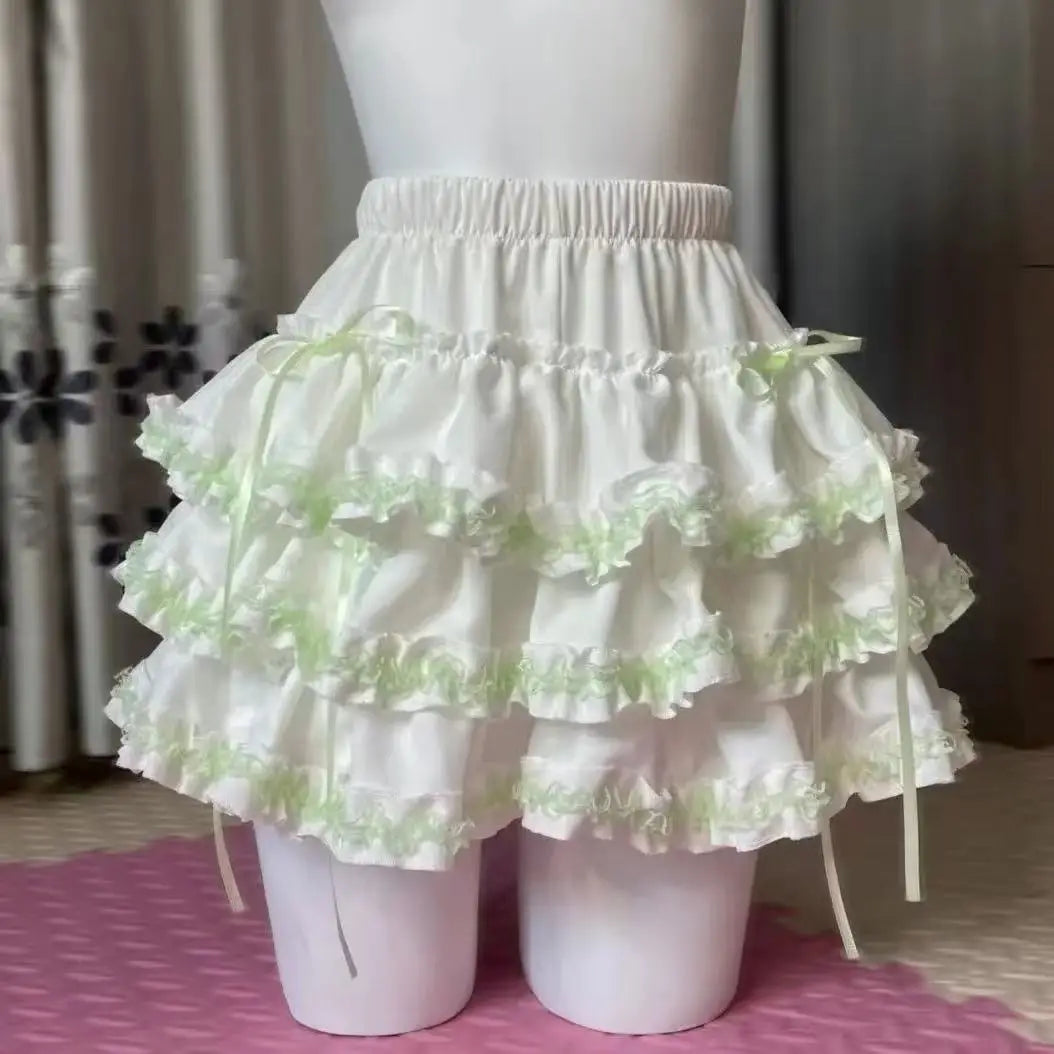 Voguable  Y2K Japanese Kawaii Aesthetic Skirt Women Cute Sweet Flared Mini Skirt Harajuku Casual Street Fashion Daily Wear Short Female voguable
