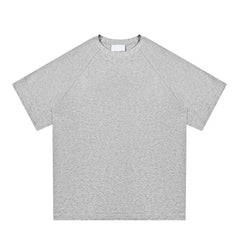 Men Loose Fit T-Shirt Round Neck Classic Casual Summer Cotton Tee Minimalist Basic Undershirt  Fashion Comfort Breathable Top voguable