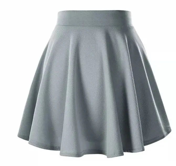 Summer Women's Skirts Fashion Sexy Mini Elastic Pleated Sun Skirts For School Girl Uniform Korean Black High Waist Tennis Skirts voguable