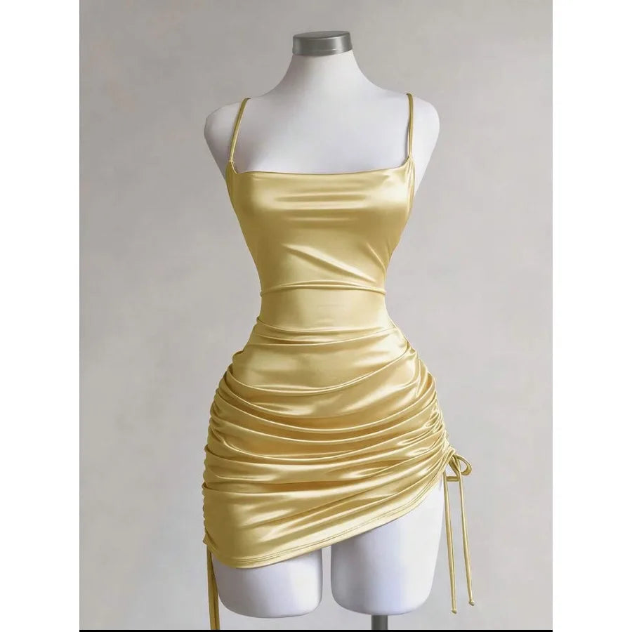 Voguable  Hot European and American models new - dress summer high-end lace sexy backless suspender hot girl bag hip skirt and voguable
