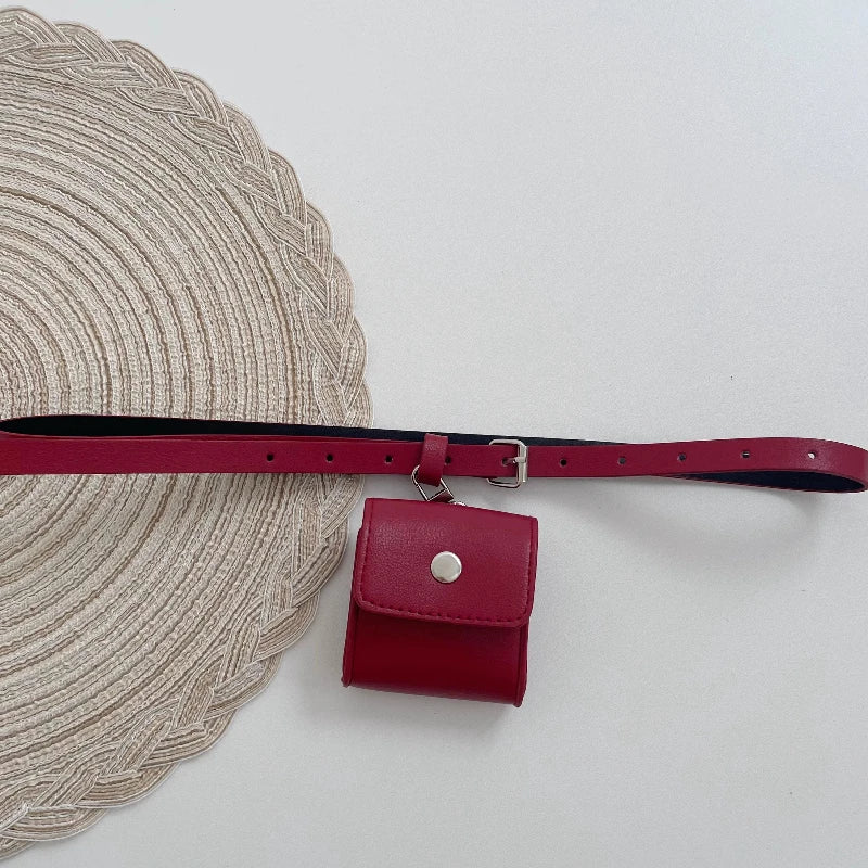 2025 Women New Solid Vintage Mini Handbags All Match Y2k Aesthetic Simple Belt Top-Handle Bags Fashion Casual Waist Packs Trendy voguable