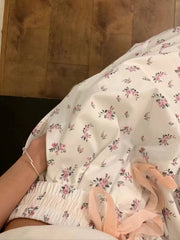 Voguable  Women's Flower Print Pants Y2k 2000s Fashion High Waist Baggy Trousers Harajuku Wide Leg Pants 90s Aesthetic Fashion Clothes New voguable