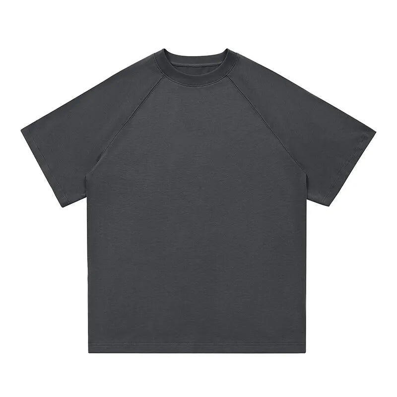 Men Loose Fit T-Shirt Round Neck Classic Casual Summer Cotton Tee Minimalist Basic Undershirt  Fashion Comfort Breathable Top voguable