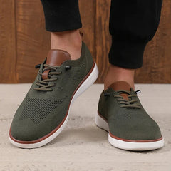 Voguable  Summer Men's Shoes Fashionable Knitted Mesh Casual Design Mesh Shoes Street Trend Versatile Fashion Outdoor Activity Sneakers voguable