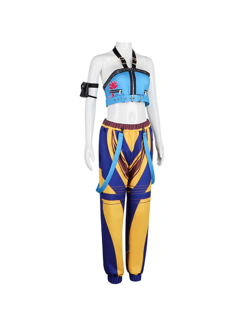 KPOP Mira Zoey Rumi Cosplay Costume Wig Women Suit Halloween Carnival Party Comic-con Role Playing Outfit voguable