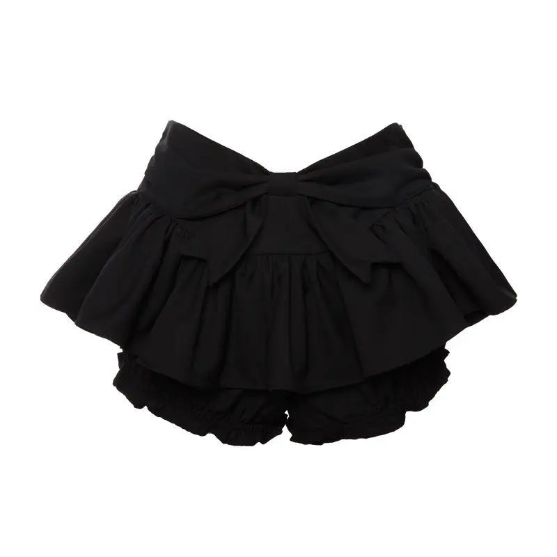Voguable Korean Fashion 2 Piece Set Skirt Slim Y2k Crop Tops Casual Vintage Black Mini Skirt Kawaii Sweet Suit Woman Summer Chic voguable