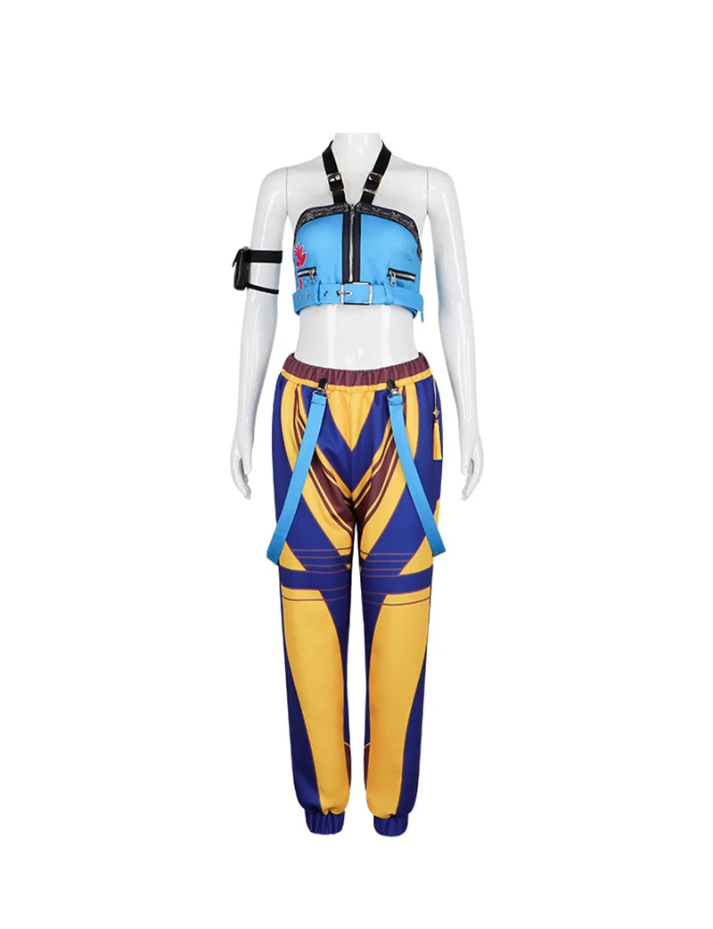 KPOP Mira Zoey Rumi Cosplay Costume Wig Women Suit Halloween Carnival Party Comic-con Role Playing Outfit voguable