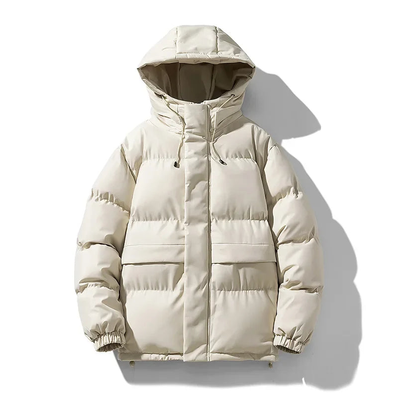 New Men Warm Coat Mens Casual Brand Windproof Outwear Hat Parkas New Winter Jacket Male Autumn Hooded Waterproof Parkas Jacket voguable