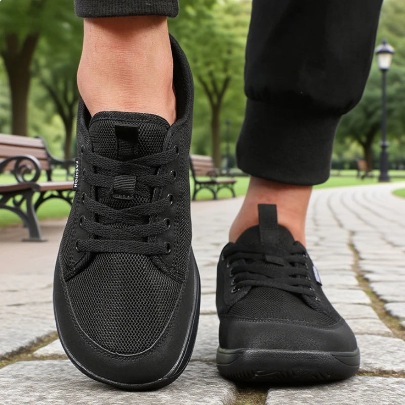 Voguable  Wide Toe Barefoot Shoes for Men New Fashion Breathable Barefoot Sports Sneakers Outdoor Trail Running Minimalist Walking Shoes voguable