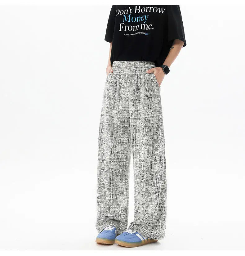 New Design Unisex Straight Leg Casual Pants Breathable Comfortable Novel Fabric Fashion Comfy Trendy Stylish Athleisure Trousers voguable