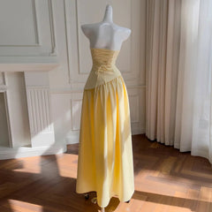 Fashion Women Dress Sleeveless Strapless Solid Color Female Summer Party Dresses New Tide 3QW1322 voguable