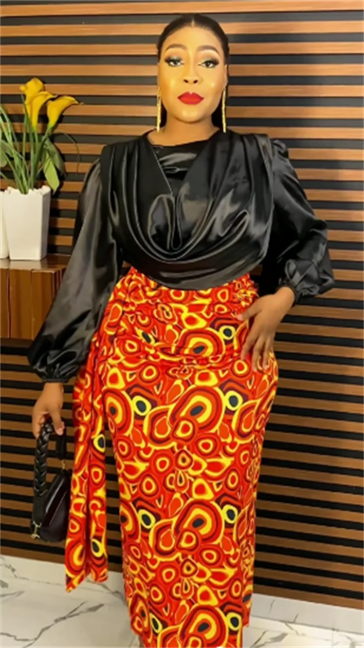 Plus Size African Elegant Party Dresses for Women 2023 New Fashion Chiffon Maxi Long Dress Kaftan Muslim Gown Ladies Clothing voguable