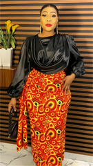 Plus Size African Elegant Party Dresses for Women 2023 New Fashion Chiffon Maxi Long Dress Kaftan Muslim Gown Ladies Clothing voguable
