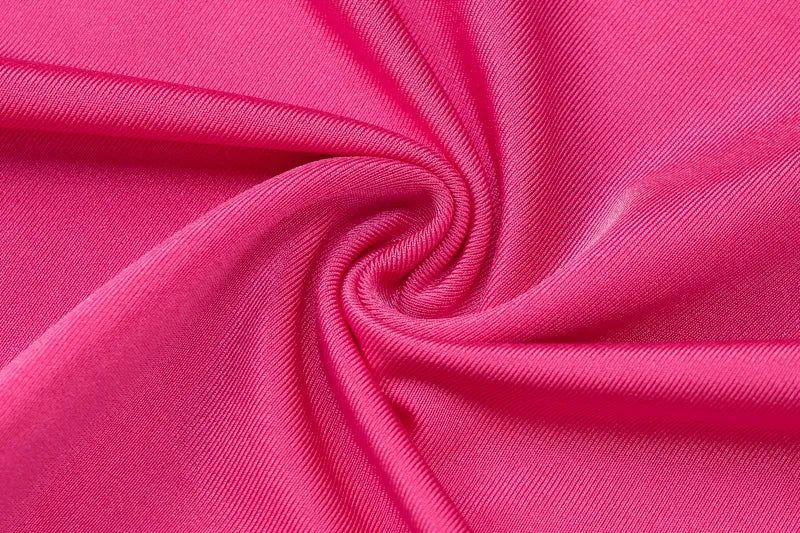 Solid Long Sleeve With Gloves Mini Dress Bodycon Sexy Streetwear Party Half Turtleneck Outfits Y2K Clothes Wholesale voguable