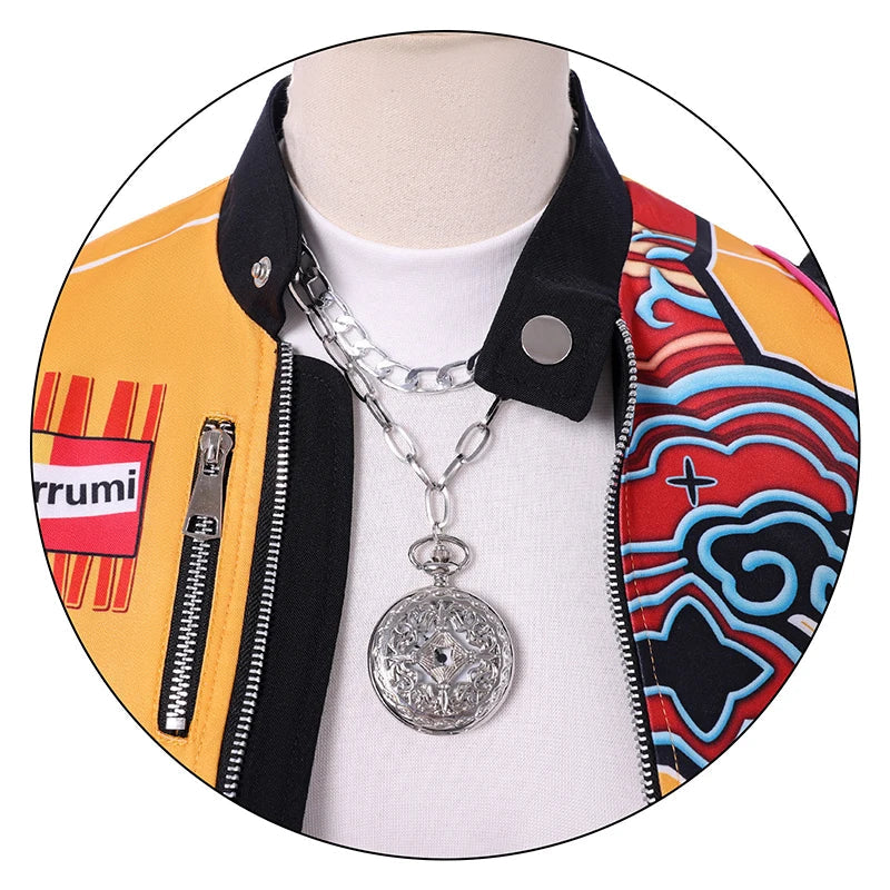 KPop Rumi Cosplay Costume Wig Women Girls Halloween Carnival Comic-con Party Role Playing Outfits voguable