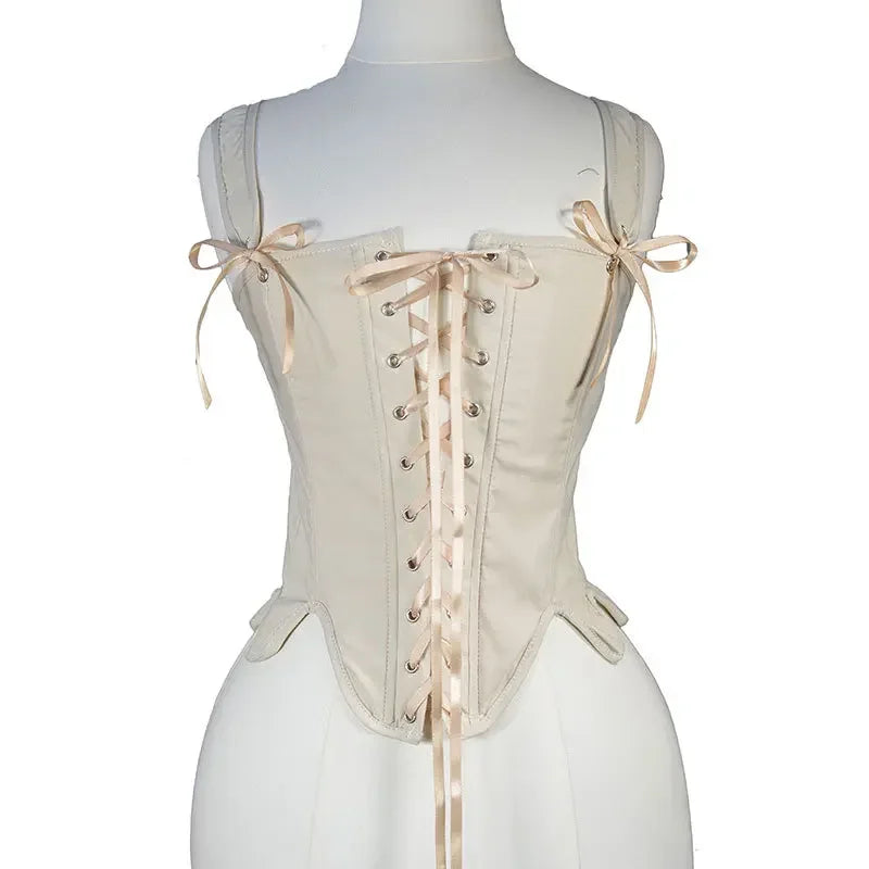 Sexy Lolita Corset Shaper Ladies Slimming Bandage Corsets Underbust Bustier Top Women Lingerie Elegant Streetwear Clothes Blusas voguable