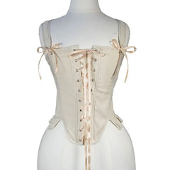 Sexy Lolita Corset Shaper Ladies Slimming Bandage Corsets Underbust Bustier Top Women Lingerie Elegant Streetwear Clothes Blusas voguable