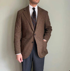 Voguable  Casual Men's Suit 2 Pieces Blazer Pants Bow Collar Single Breasted Buckle Work Wear Bussiness Wedding voguable