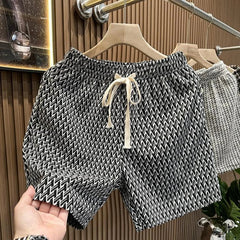 Men's Clothing Print Plaid Shorts Summer Stylish Straight Leg Casual Beach Pants Comfortable Pockets Lightweight Street Shorts voguable
