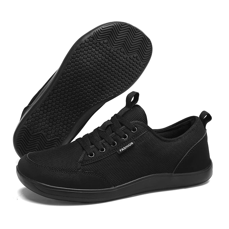 Voguable  Wide Toe Barefoot Shoes for Men New Fashion Breathable Barefoot Sports Sneakers Outdoor Trail Running Minimalist Walking Shoes voguable