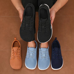 Voguable  Unique Mesh Sports Shoes Flexible Wide Toe Breathable Minimalist Walking Shoes Outdoor Activities Tennis Foldable Men's Shoes voguable
