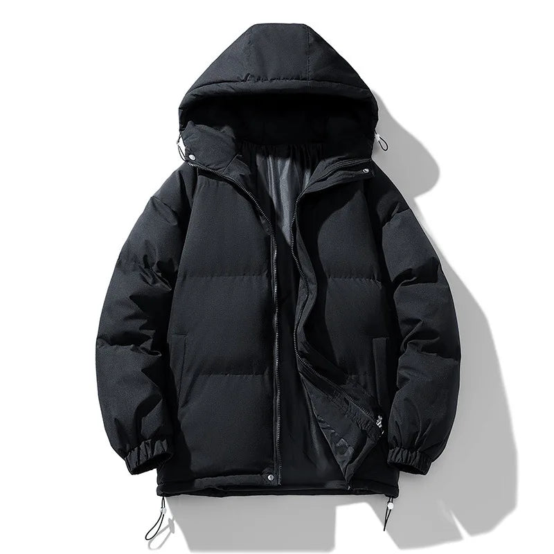 Winter Parkas Men Cotton-padded Coats Men Puffer Jackets Outdoor Hooded Coat Casual Windbreaker Thick Warm Coat Men Jacket voguable
