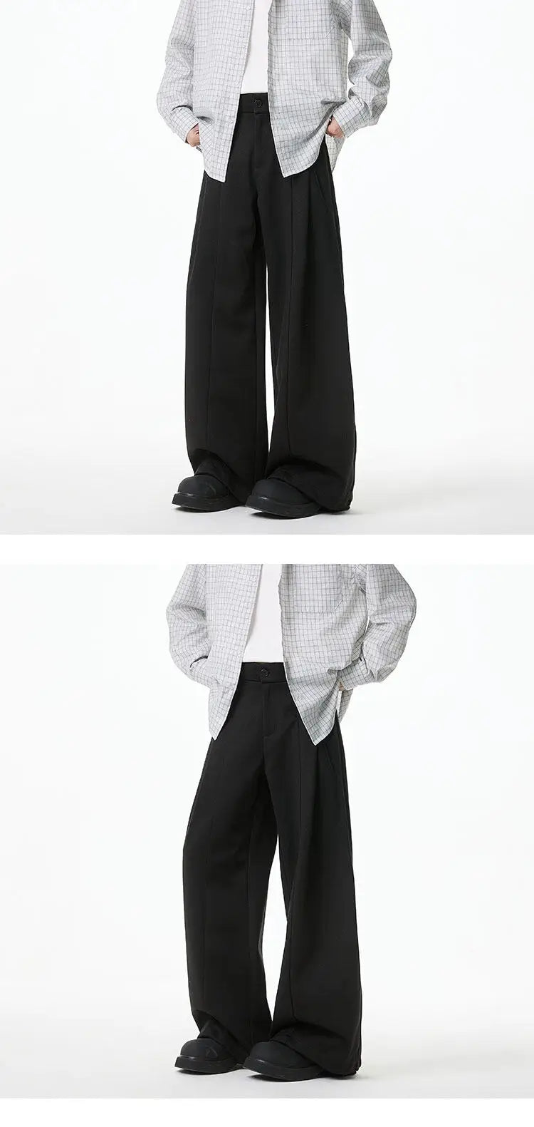 Spring 2025New Design Patchwork Casual Trousers man Loose Wide Leg Waist Comfort Stretch Elastic Athleisure Pants Travel Fashion voguable