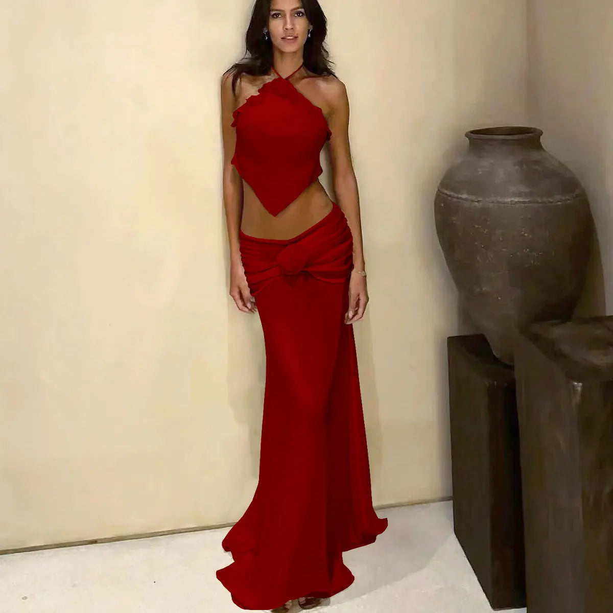 3 Pcs Flower Bikini 2025 Sexy Women Swimsuit Elegant White Swimwear Female Biquini Floral Cover Up Bodysuit Bath Suit Beachwear voguable