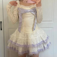 Voguable  Y2K Japanese Kawaii Aesthetic Skirt Women Cute Sweet Flared Mini Skirt Harajuku Casual Street Fashion Daily Wear Short Female voguable