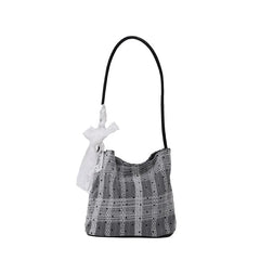 Luxury Design All Match Dot Shoulder Bags Sweet Y2k Aesthetic Casual Handbags Fashion Chic Women Streetwear Simple Underarm Bag voguable