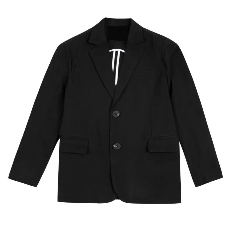 Voguable Brown Black Suit Jacket Men Fashion Social Men Dress Jacket Korean Loose Casual Suit Jacket Men Office Formal Jacket Coat voguable