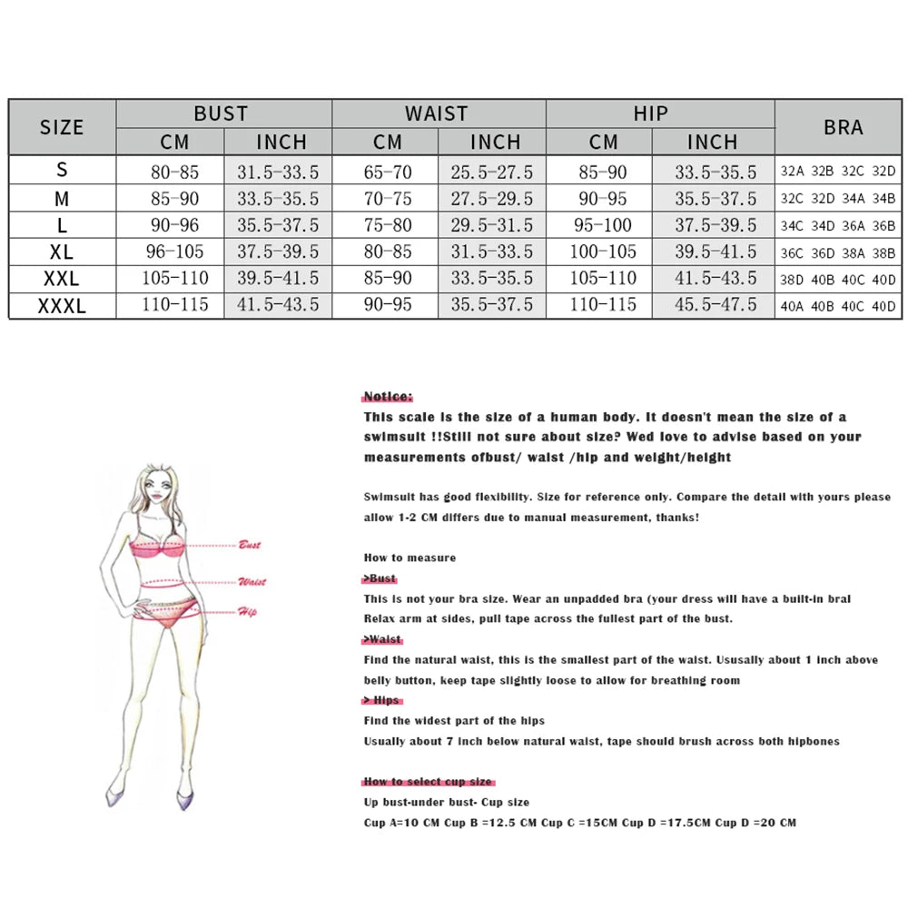 Sexy 3Pcs Bikinis Women Swimsuit Female Swimwear Bandeau Biquini Thong Bathsuit Triangle Swimming Suit Halter Bodysuit Beachwear voguable