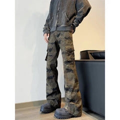 Military Tactical Cargo Pants Men Straight Leg Camouflage Outdoor Work Hiking Durable Jogger Trousers Streetwear Clothing voguable