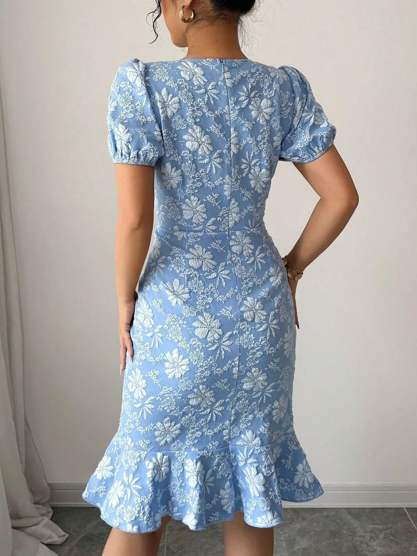 Voguable  summer new slim hip fashion temperament commuter casual versatile dress voguable