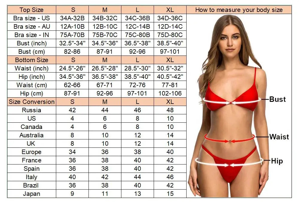 Voguable  S - XL New Bather Bathing Suit Swim Metal Star Tankini Halter Bikini Women Swimwear Female Swimsuit Two-pieces Bikini set M46 voguable
