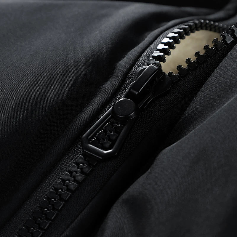 2023 Winter Men Jacket Autumn Warm Fleece Fashion Thicke Cotton Padded Jackets Stand Collar Casual Coats Windproof Plus Size 6XL voguable
