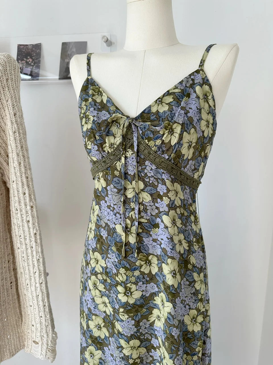 Voguable 2024 Spring Casual Sexy Style 2 Piece Set Women Round Neck Solid Sweater + Suspender Dresses Vintage Fairy Two Piece Dress Set voguable