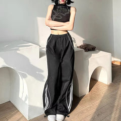 All Seasons Pants Spring Summer Women Pants High Waist Loose Fit Business Office Lady Pants 2025 For Women voguable