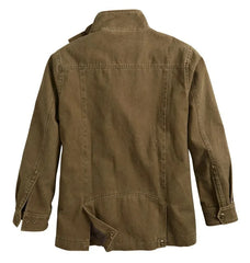 Autumn Casual Streetwear Overcoat Jacket 5XL Men Military Long Sleeve Stand Collar Zipper Autumn Jackets Coats Men's Clothing voguable