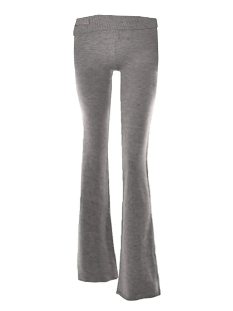 Tossy Knit Fashion 2 Piece-Set Trousers Hoodie Tracksuit Women Crop top Knitwear And Women's Pants Sets Female Trousers Outfits voguable