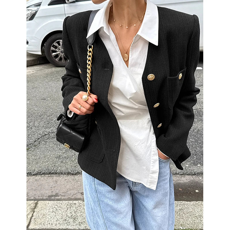 Elegant White Shirts Women Fashion Irregular Blouses Office Ladies Korean Long Sleeve Chic Buttons Slim Design Tops New voguable