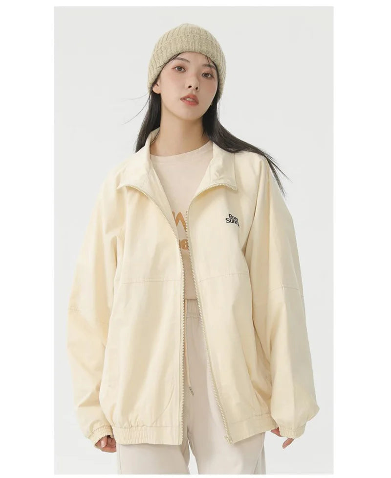 Vintage Letter Y2K Baseball Jacket Women Oversize Loose Harajuku American Retro Coat Casual Bf Long Sleeve Fall Streetwear Tops voguable