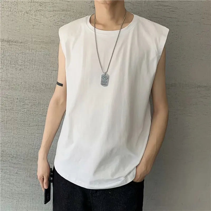 Voguable  Mesh Knitted Short Sleeve  Shirt with Large V-Neck for Men Breathable See-through Design Summer Fashion T-shirt for Teens voguable
