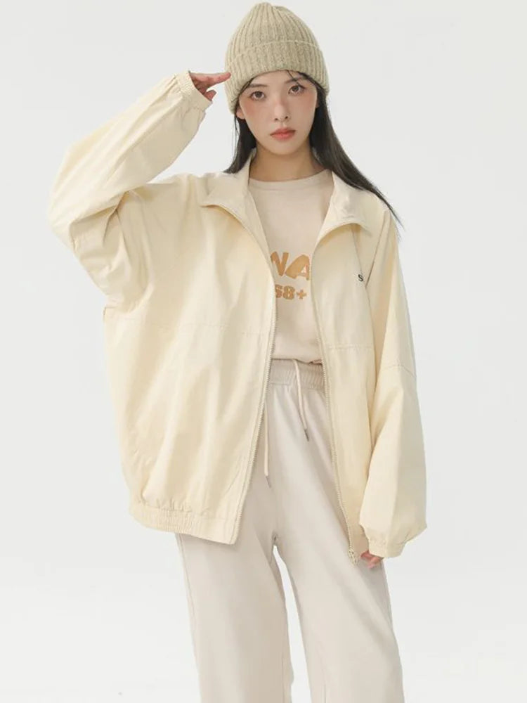 Vintage Letter Y2K Baseball Jacket Women Oversize Loose Harajuku American Retro Coat Casual Bf Long Sleeve Fall Streetwear Tops voguable
