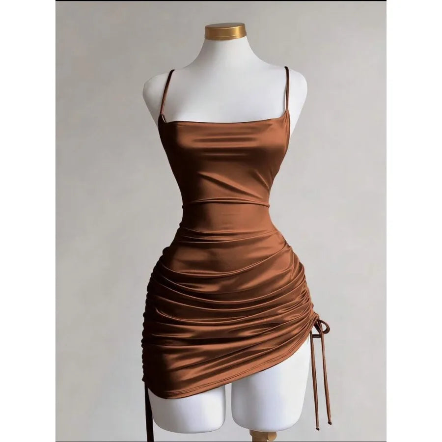 Voguable  Hot European and American models new - dress summer high-end lace sexy backless suspender hot girl bag hip skirt and voguable