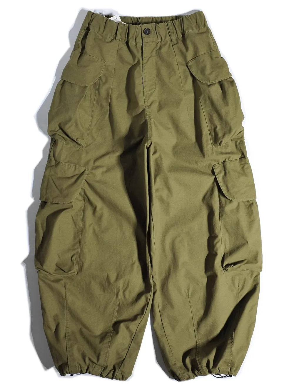 Voguable  Heavyweight Wide Leg Workwear Trousers CityBoy Hong Kong Style Multi-Pocket Loose Straight Casual Shape Men's Pants voguable
