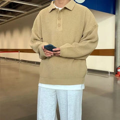 Voguable  T Shirts for Men Polo Black Baggy Male Clothes Knit Tops Full Sleeve Y2k Social Tee Winter Long Designer Funny One Piece F A Xl voguable