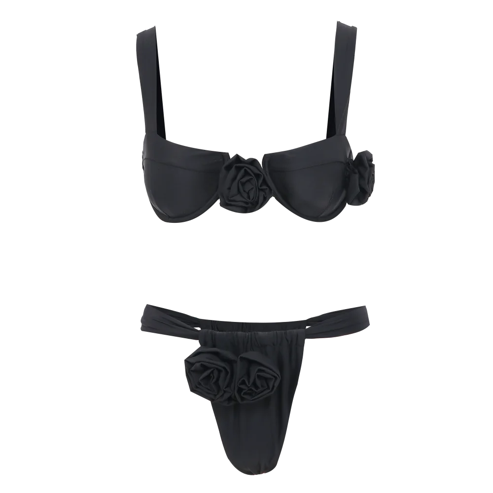 Floral Bikini Set Women Swimsuit High Waist Bikini Push Up Bikinis Sexy Bathing Suit Beachwear Print Biquini Female  Beach voguable