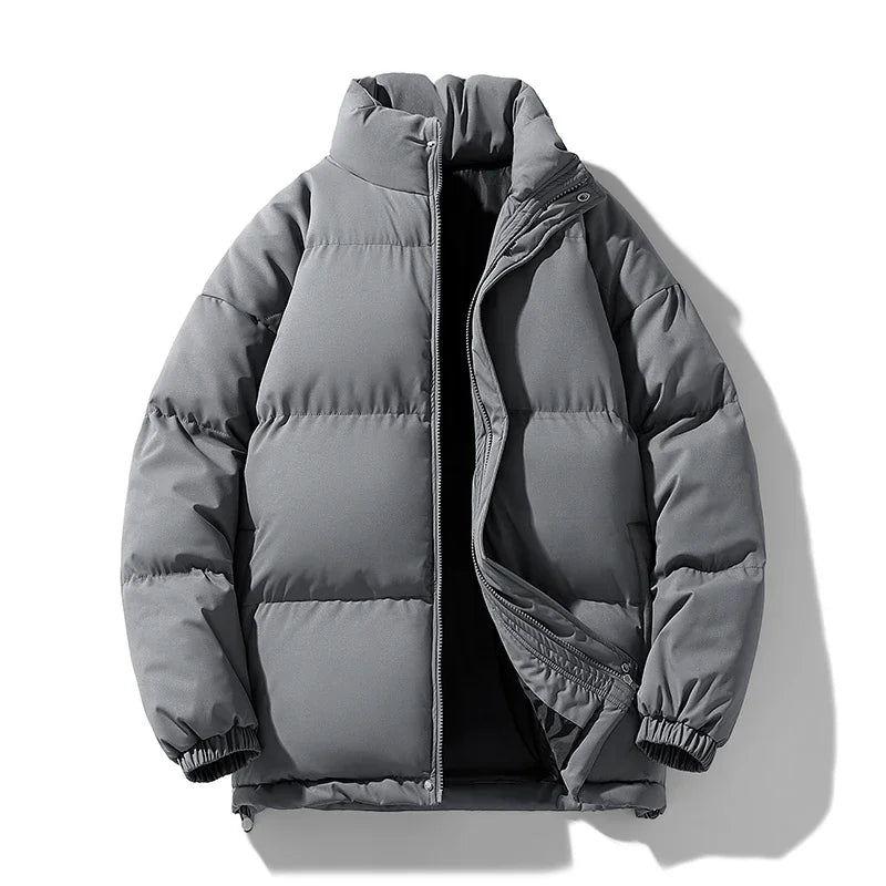 8XL Puffer Jacket Men Thick Warm Winter Jackets Man Parka Plus Size Casual Fashion Outwear Coats Stand Colar Men's Clothing Top voguable