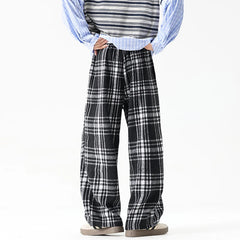 Winter Thick Pants Men Warm Fashion Retro Casual Pants Men Streetwear Hip-hop Loose Wide Leg Pants Mens Vintage Trousers M-3XL voguable